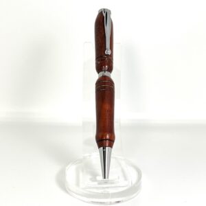 Custom Red Heart Padauk Wood Pen