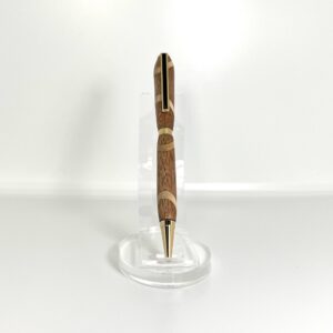 Sleek Handcrafted Cherry & Maple Wood Segmented Writing Pen