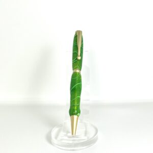 Custom Lime Green Slim-Line Pen