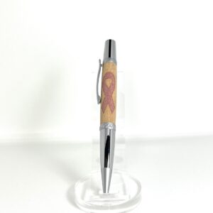 Handcrafted Breast Cancer Engraved Writing Pen