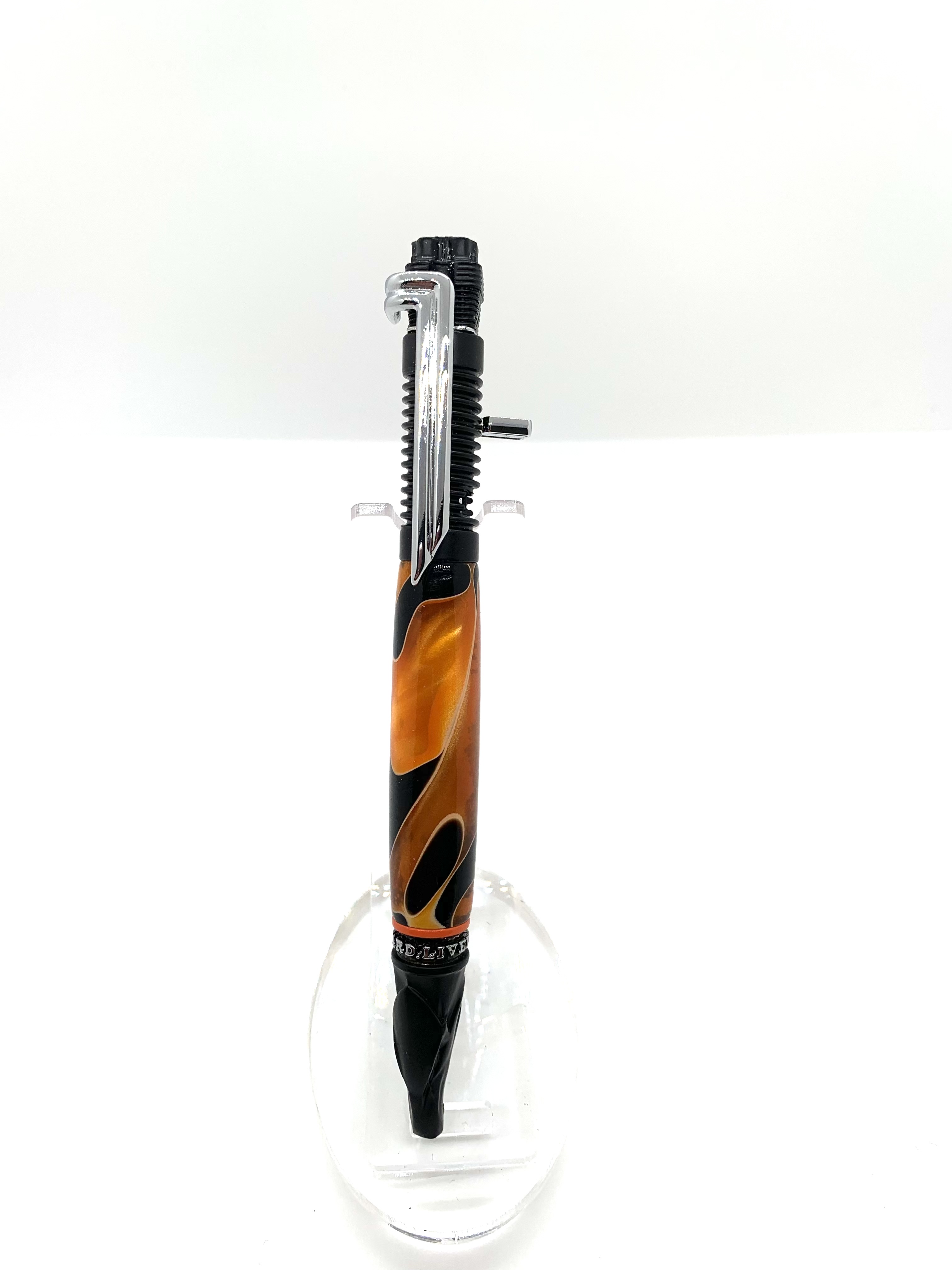 “Ride Hard. Live Free.” Motorcycle Pen